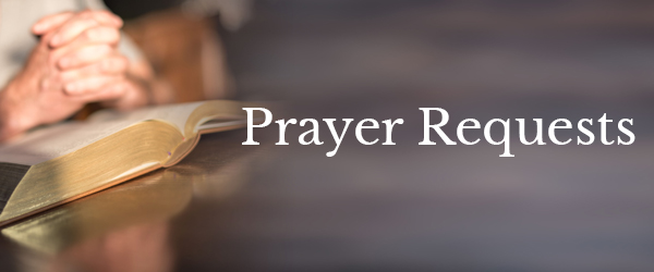 Prayer Requests