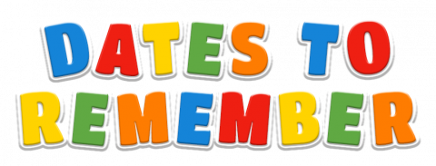 dates to remember