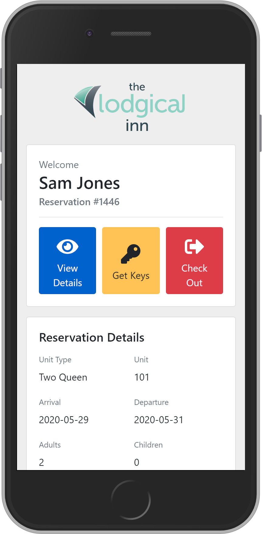 Contact-less Check-In for Guests