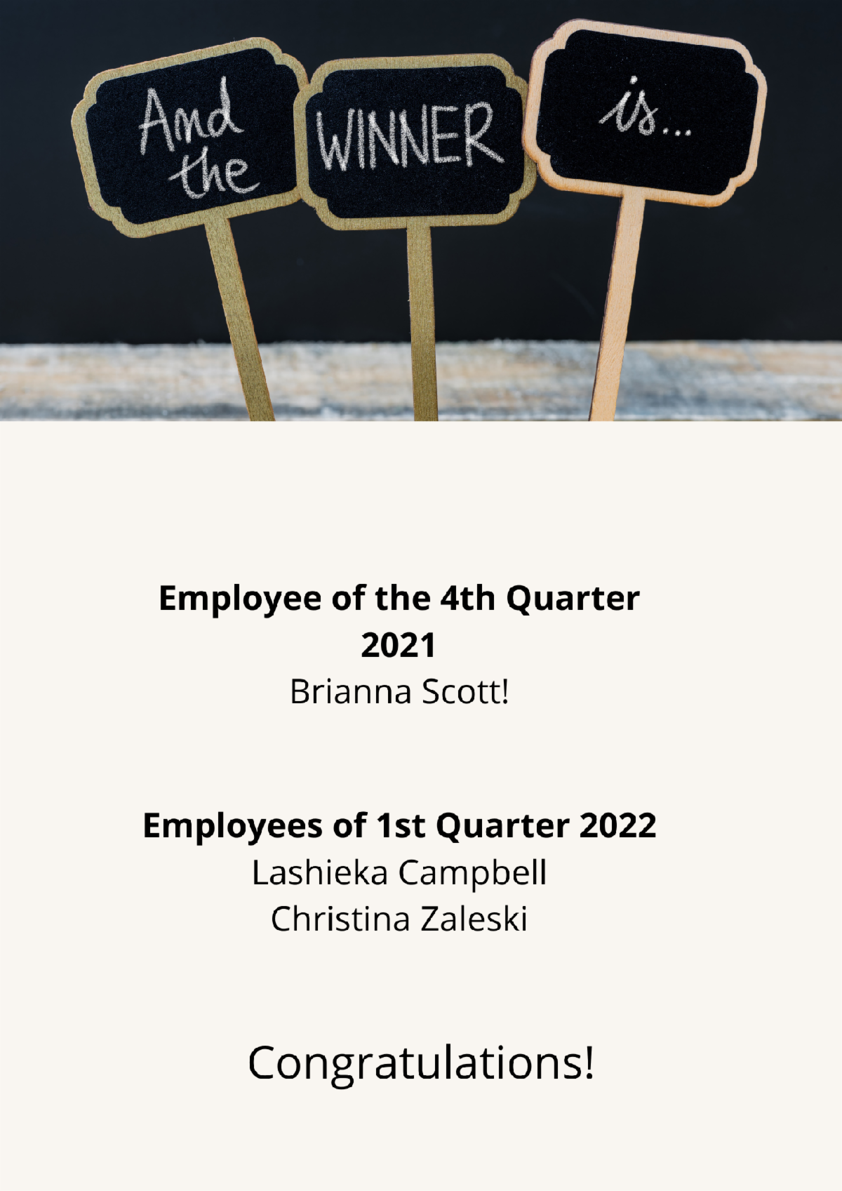 Donald L. Mooney Enterprises/Nurse's Etc. Staffing 2022 Q1 Newsletter