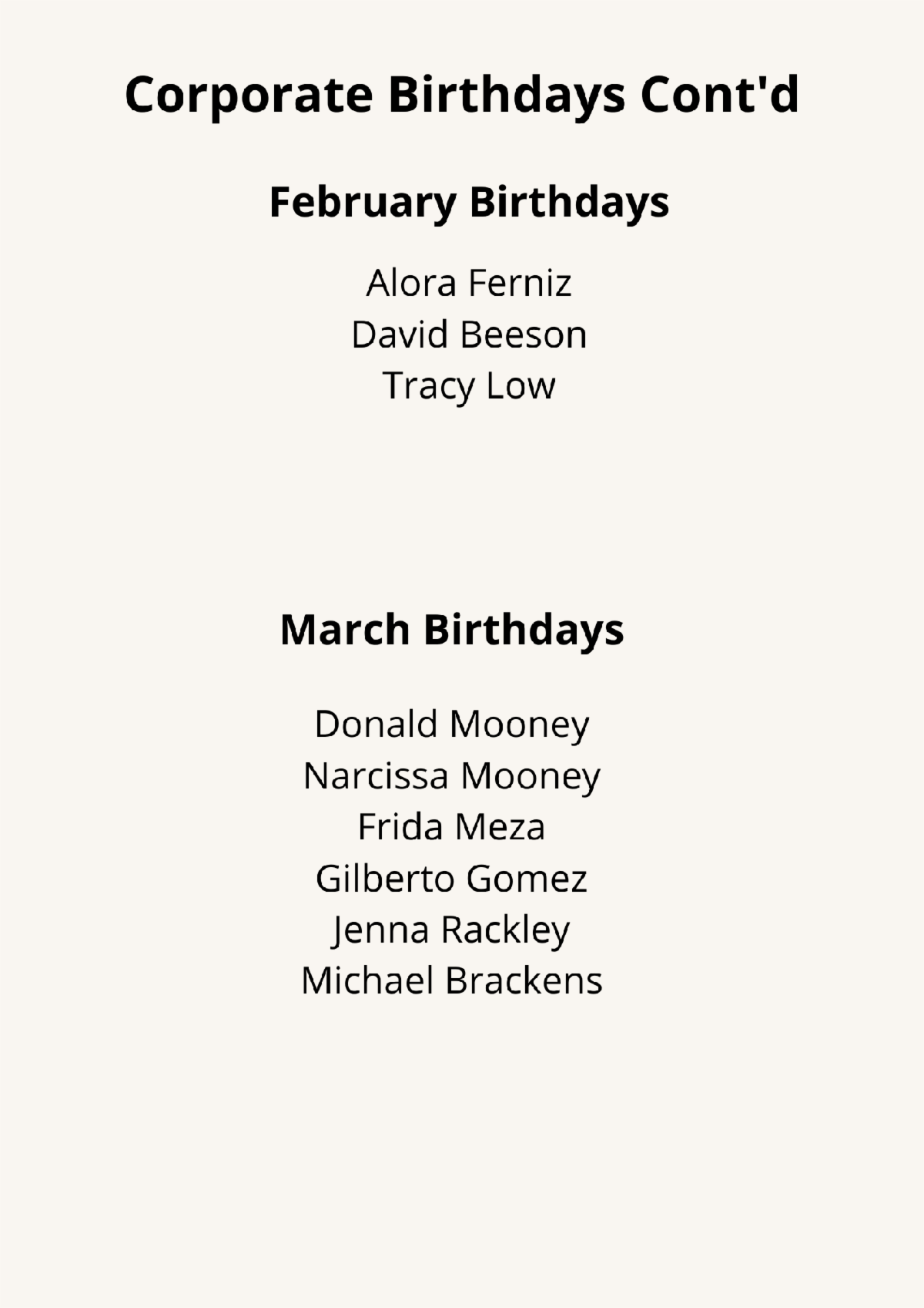 Donald L. Mooney Enterprises/Nurse's Etc. Staffing 2022 Q1 Newsletter