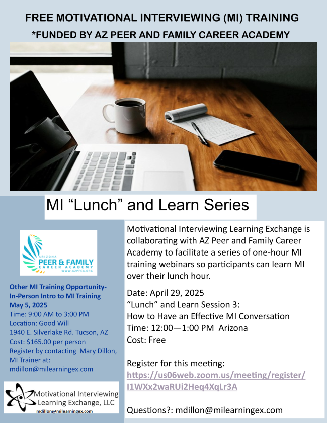 APFCA Lunch and Learn