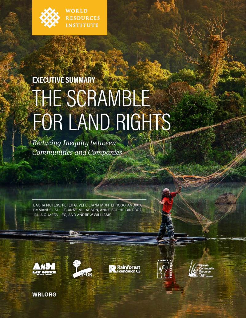 wrireport scramble land rights