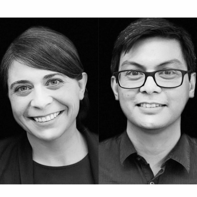 Headshot of Desirée Plata and Glen Andrew de Vera.