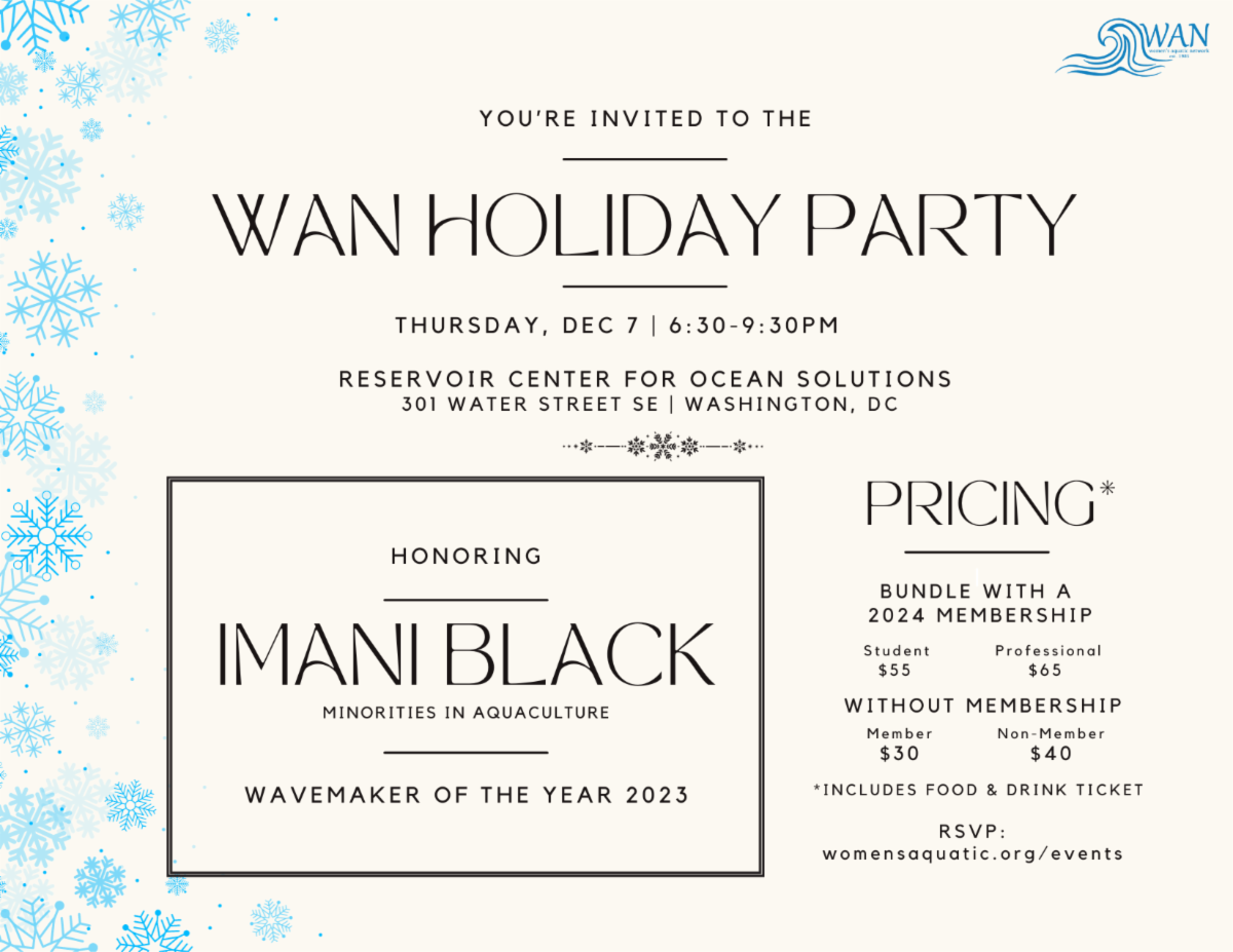 Women's Aquatic Network 2023 Holiday Party
