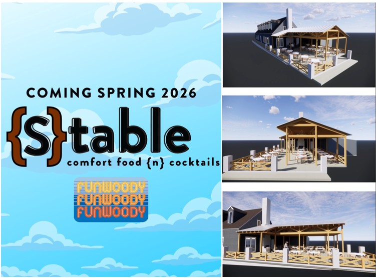 Stable restaurant logo and design renderings