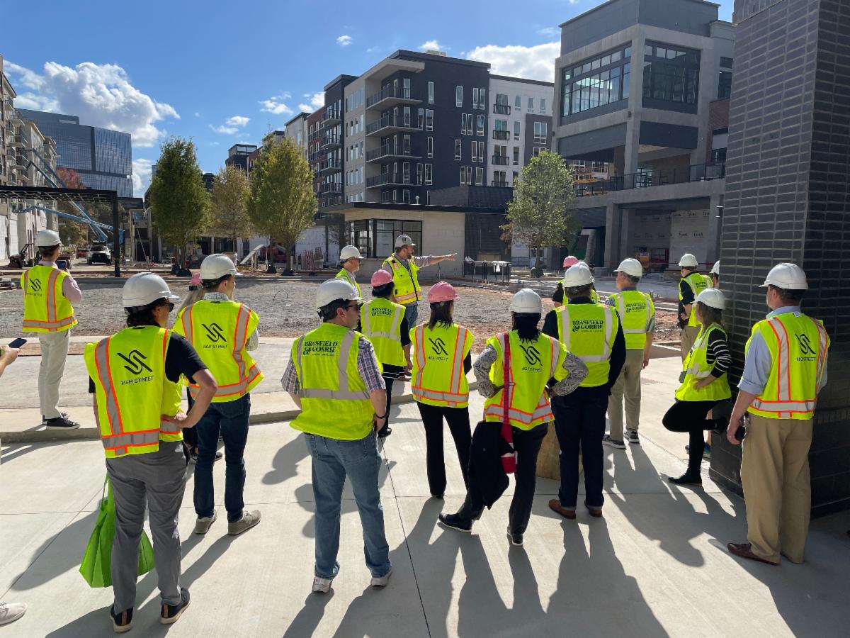 GCCMA tour of High Street