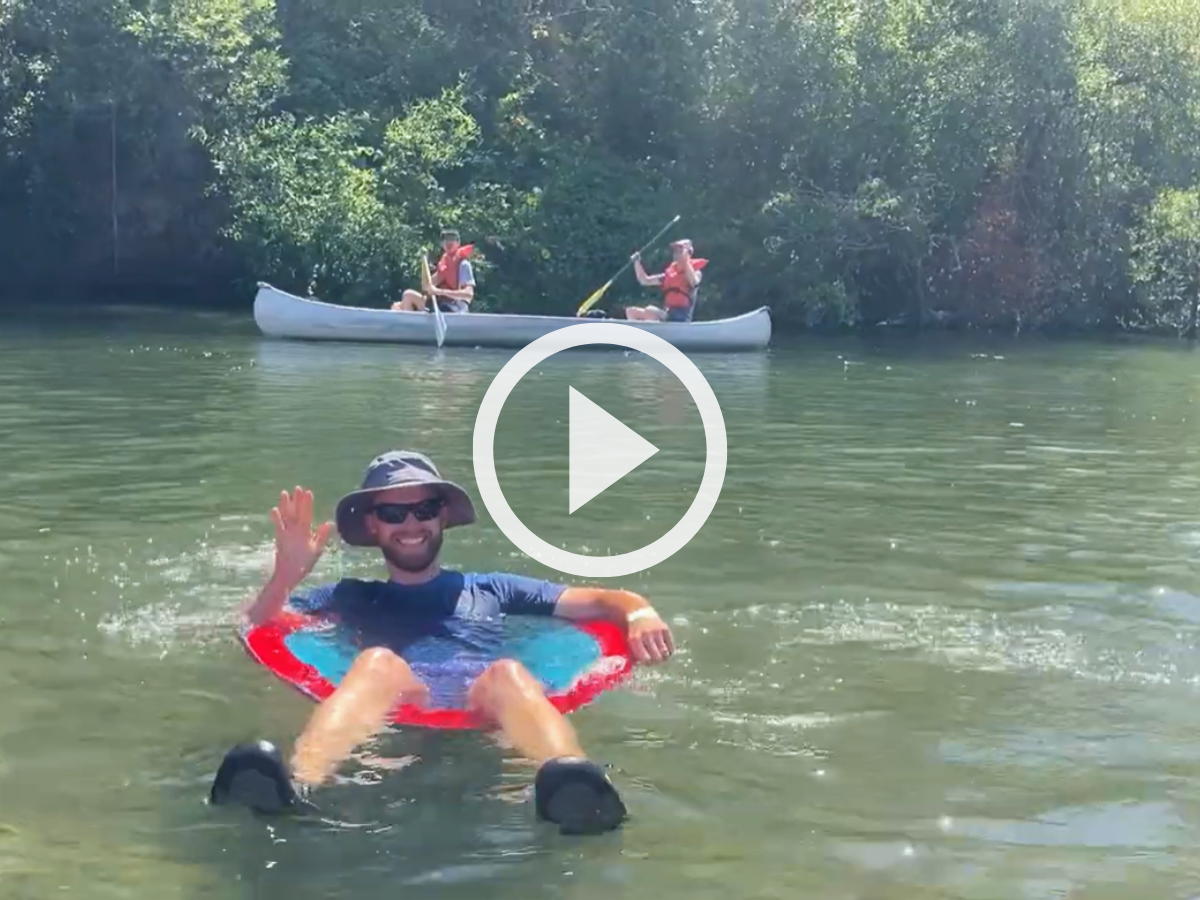 Your ride to the river