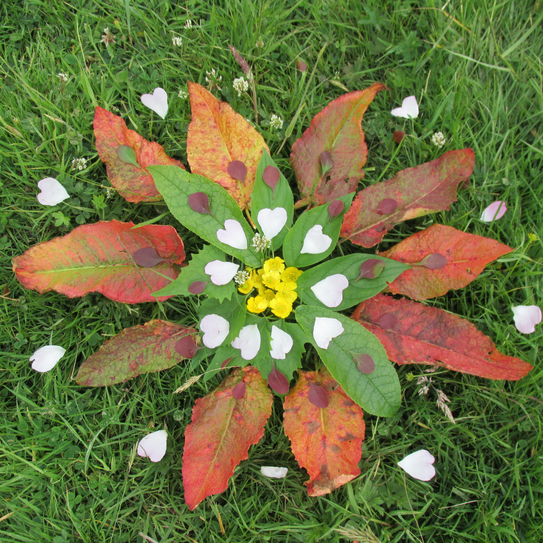 Make art in the garden