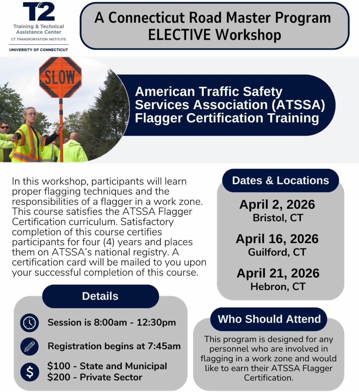 T2 TRAINING OPPORTUNITY: Spring Sessions of the American Traffic Safety ...