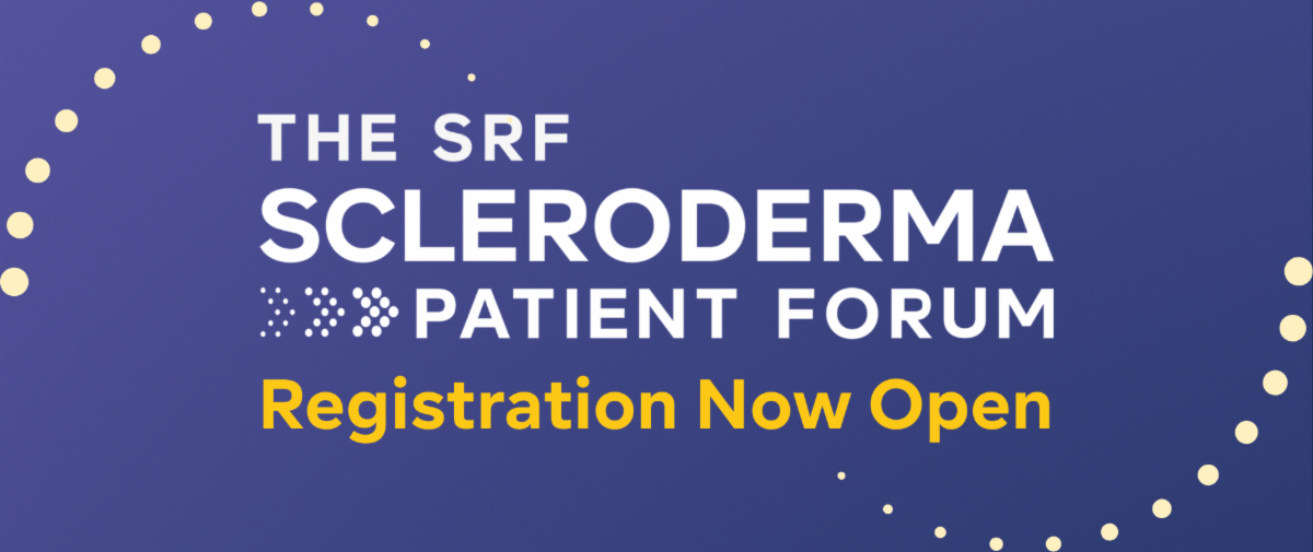 The SRF Scleroderma Patient Forum - Registration Now Open