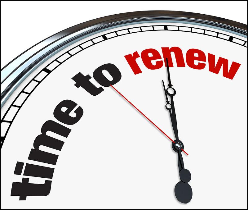 Time to renew clip art