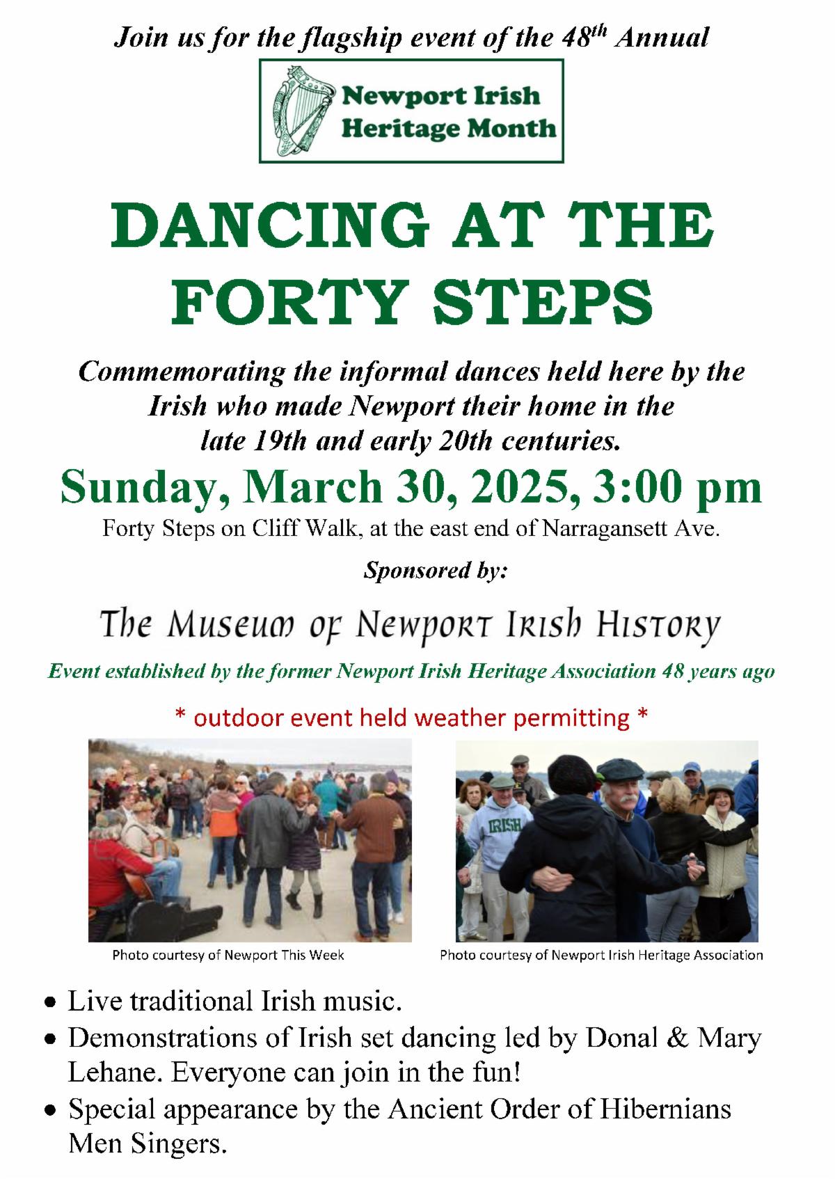 Dancing at Forty Steps 2025