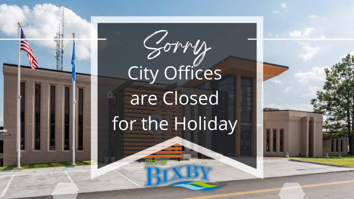 Sorry! City offices are closed for the Holiday