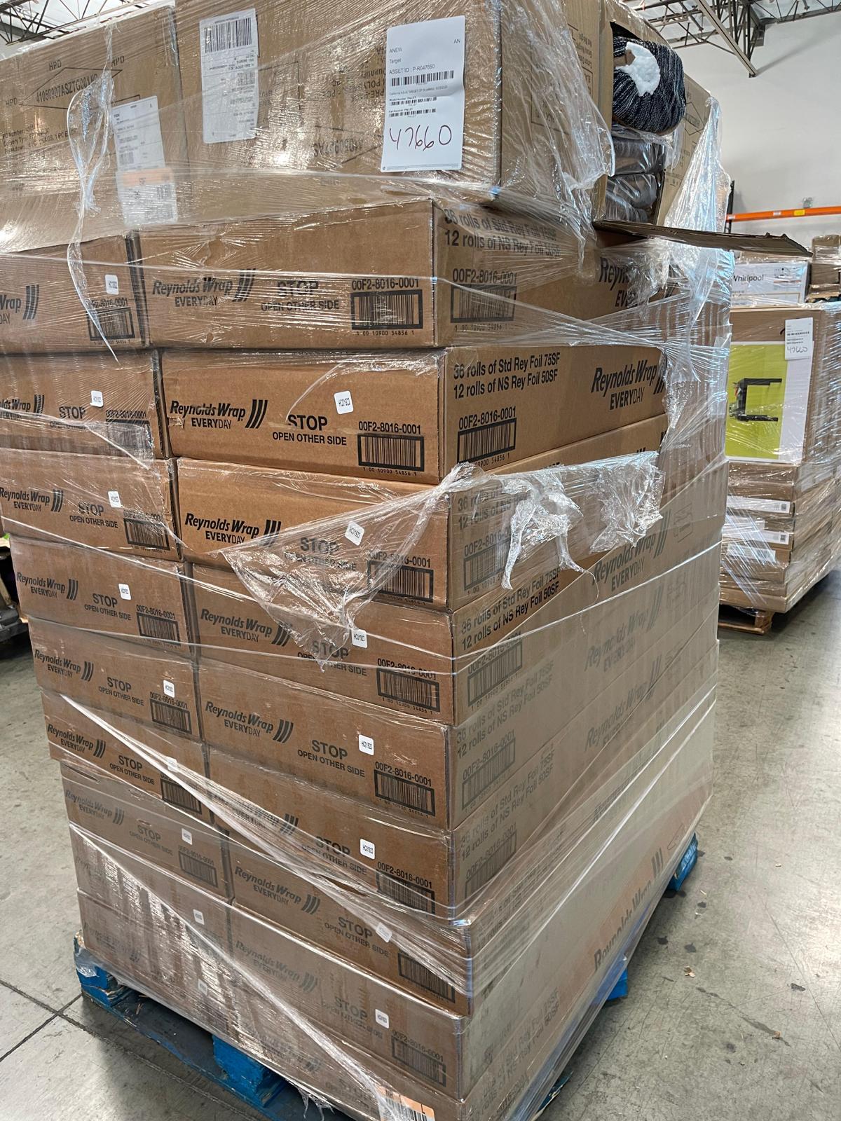 Trget Case Pack (9 Pallets) Rancho Cucamonga, CA