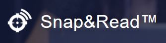 SNAP AND READ LOGO