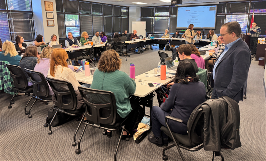 Photo from Advisory Council meeting in progress