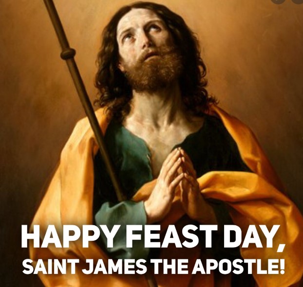 St. James' Newsletter 7/24 The Feast of Saint James