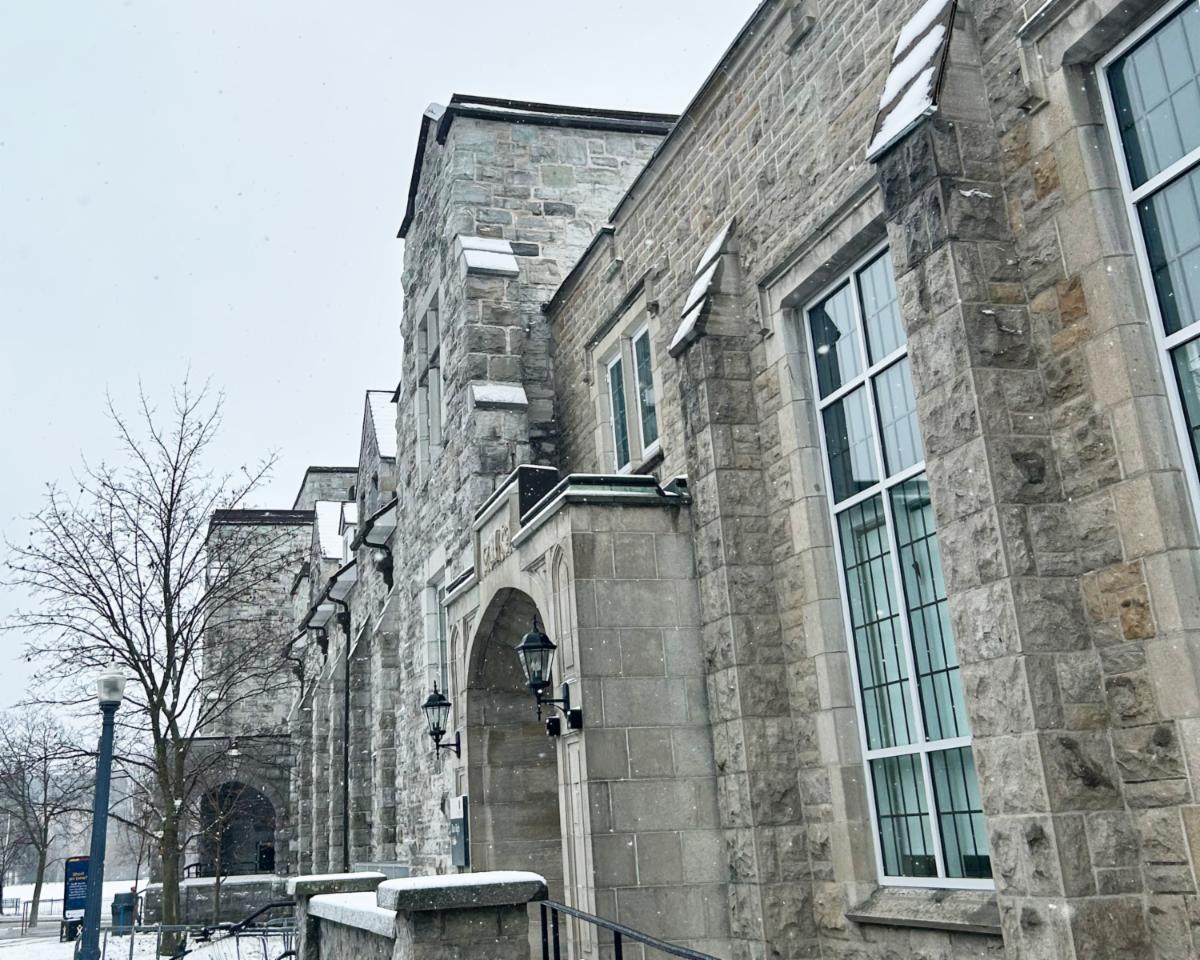 Ban Righ Hall in winter