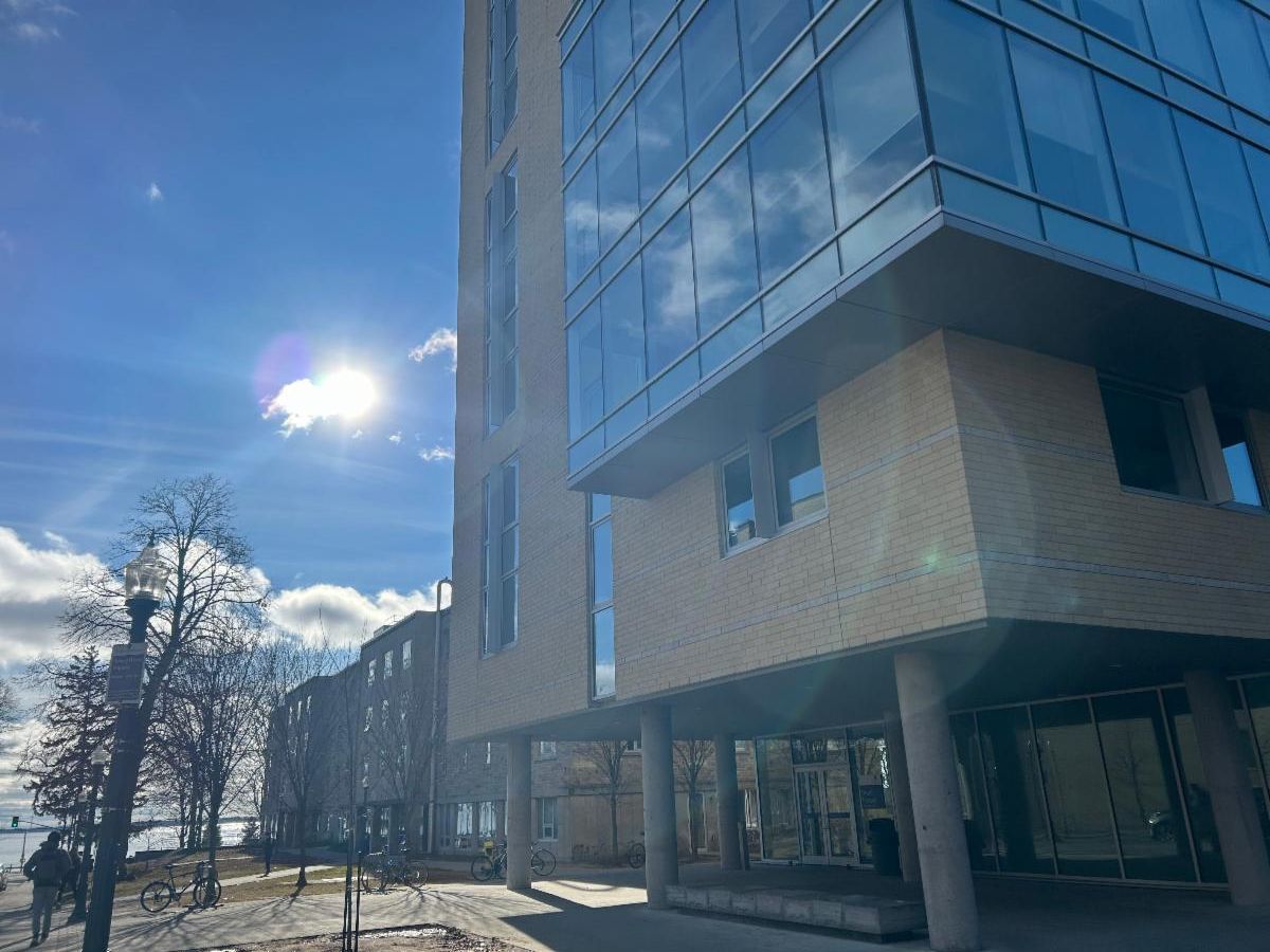 Brant House on a sunny spring day