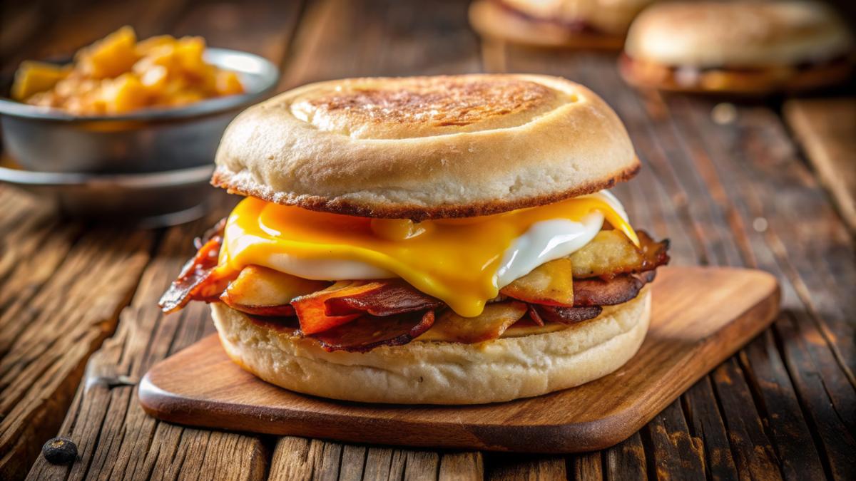breakfast sandwich