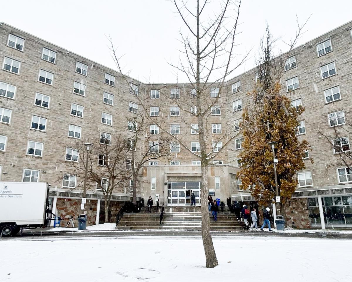 Victoria Hall in winter