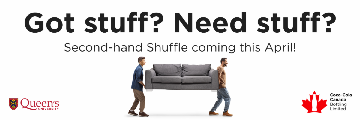 Got stuff? Need stuff? Second-hand shuffle coming this April!