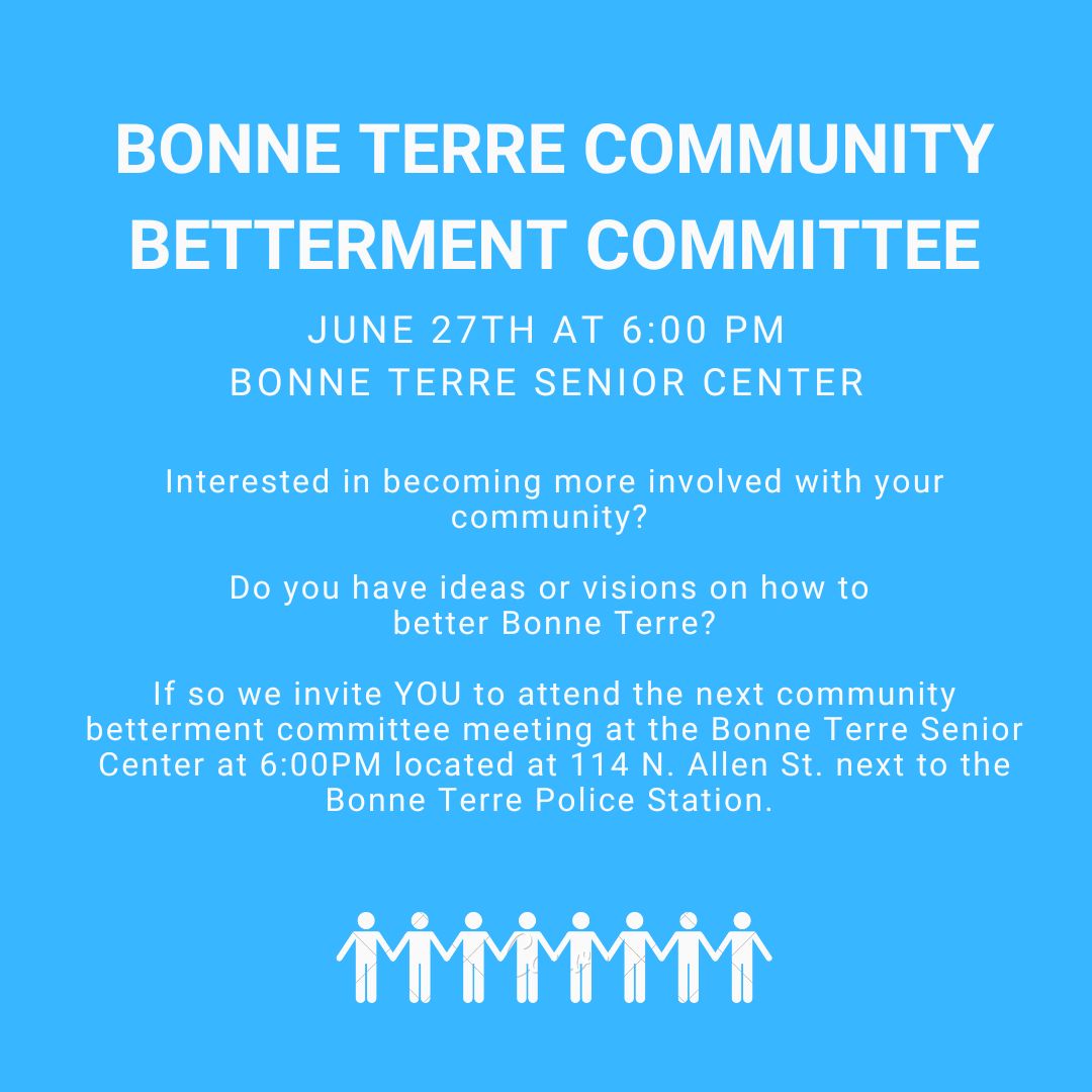 Bonne Terre Chamber Friday *BLAST* Chamber News, Community Events