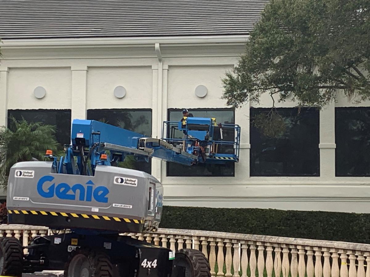Window install at the Boca Raton Golf & Racquet Club