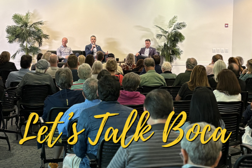 Let's Talk Boca event