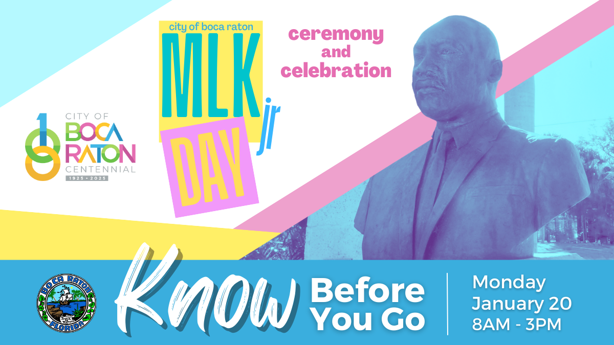 Know Before You Go: MLK Jr. Day