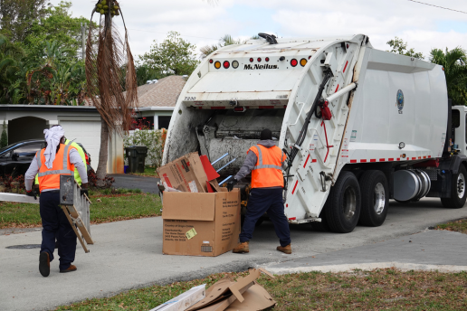 City of Boca Raton bulk pickup.