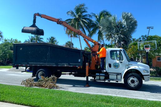 Sanitation truck