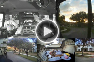 Play video of Sanitation 360-degree camera system