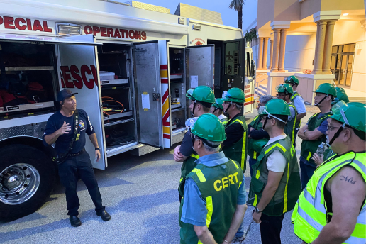 City of Boca Raton's CERT Training