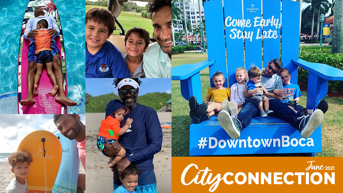 June 2021 City Connection father's day collage