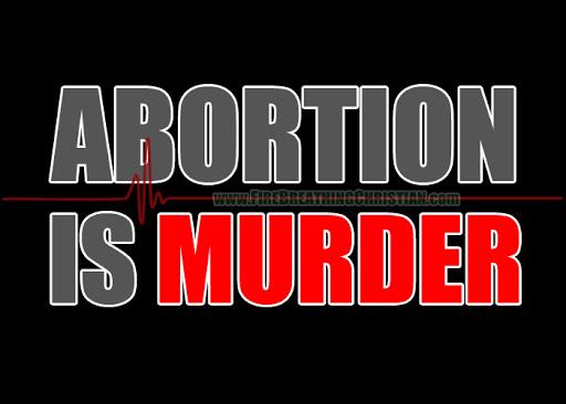 Abortion Is Murder - Quote Banner