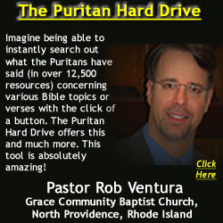 Pastor Rob Ventura Contributor to the Reformation Heritage KJV Study Bible - Puritan Hard Drive Review Quote