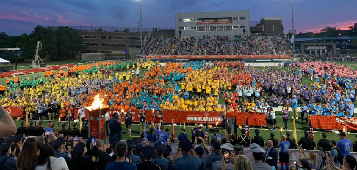 Wide photo of the SONJ Games Closing Ceremony