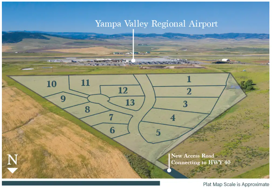 Diagram of the Northwest Colorado Business Park