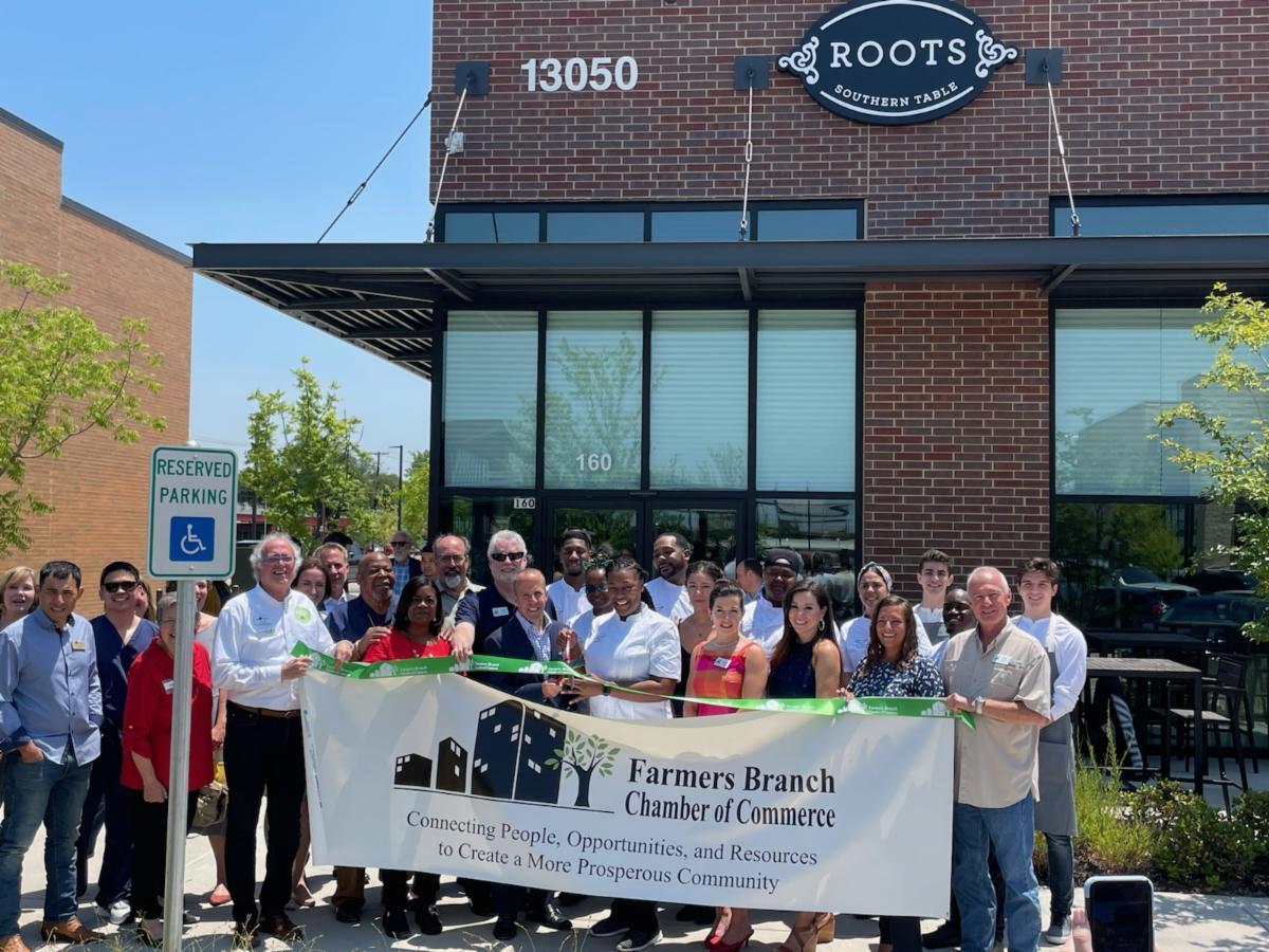 Roots and FB Chamber ribbon cutting
