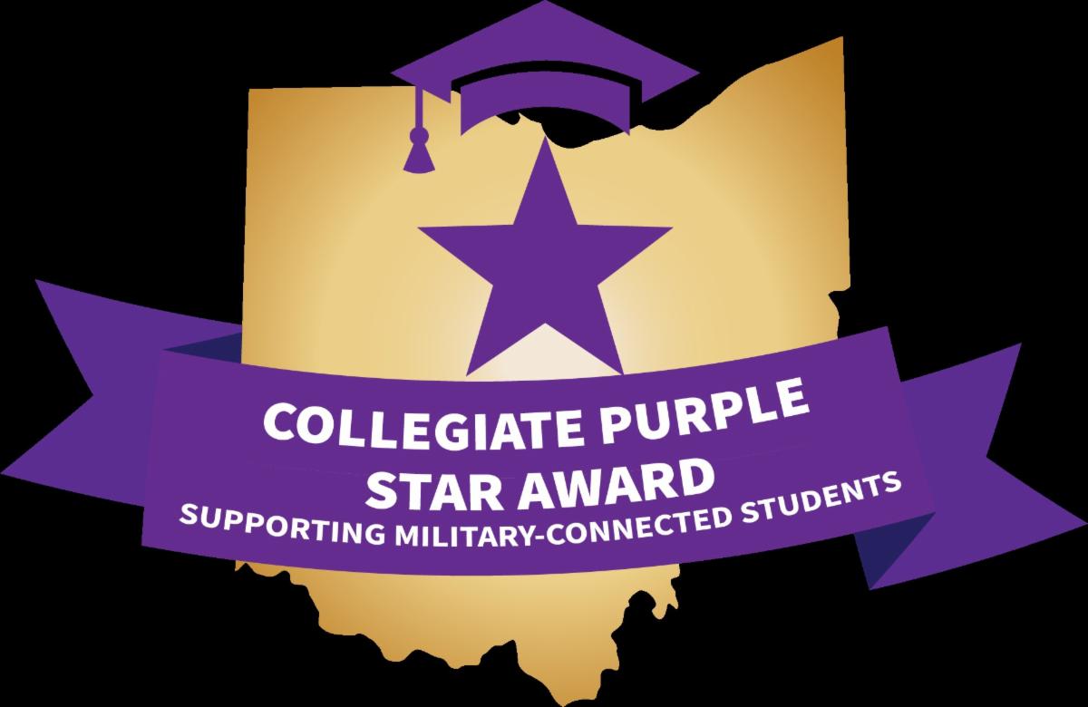 Collegiate Purple Star Award logo