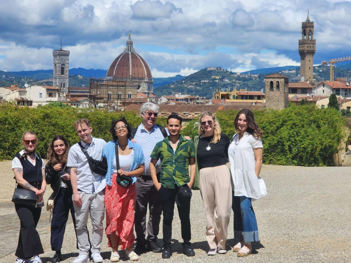 Photo of Mandel Scholars in Florence_ Italy