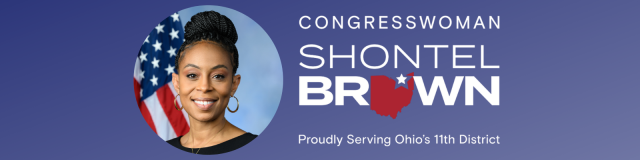 Rep Shontel Brown Ohio 11th District