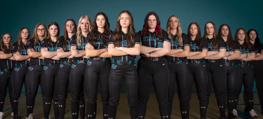 Photo of Tri-C softball team co-champions