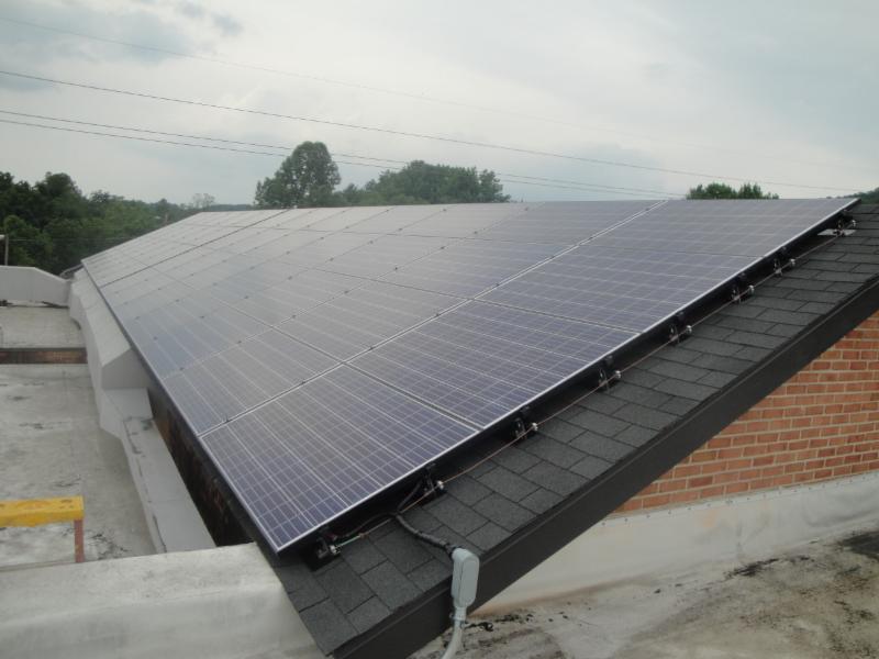 Commercial solar installation in Tennessee