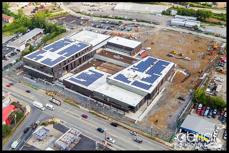 LightWave Solar installed a 300kW solar project at Metro Nashville Police Department