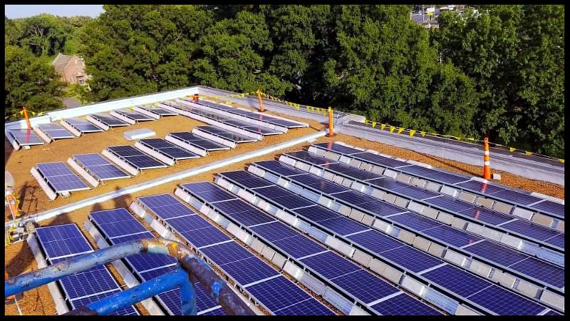 Solar at Barnhart Crane & Rigging Co in Memphis Tennessee