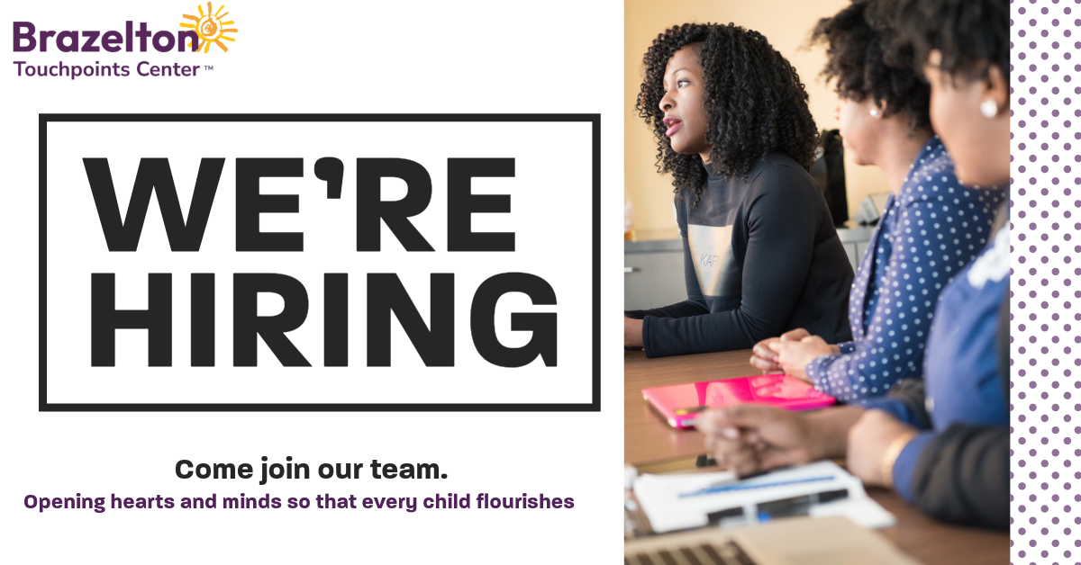 We're Hiring. Come join our team. Opening hearts and minds so that every child flourishes