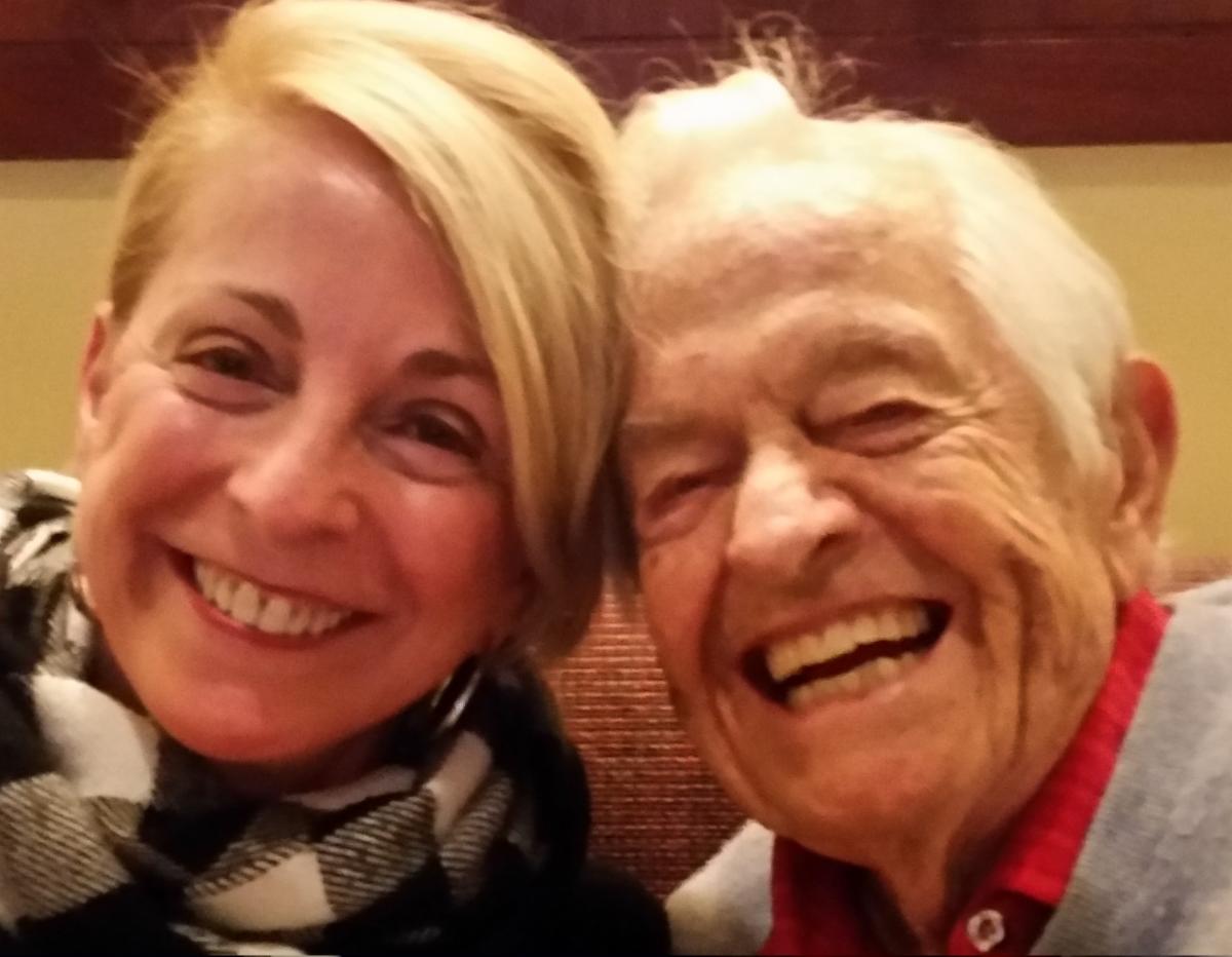 photo of Ann Linehan and Dr. T Berry Brazelton